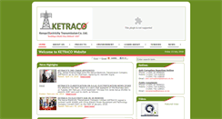 Desktop Screenshot of ketraco.co.ke