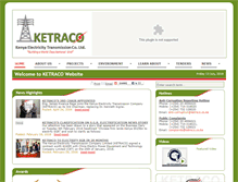 Tablet Screenshot of ketraco.co.ke